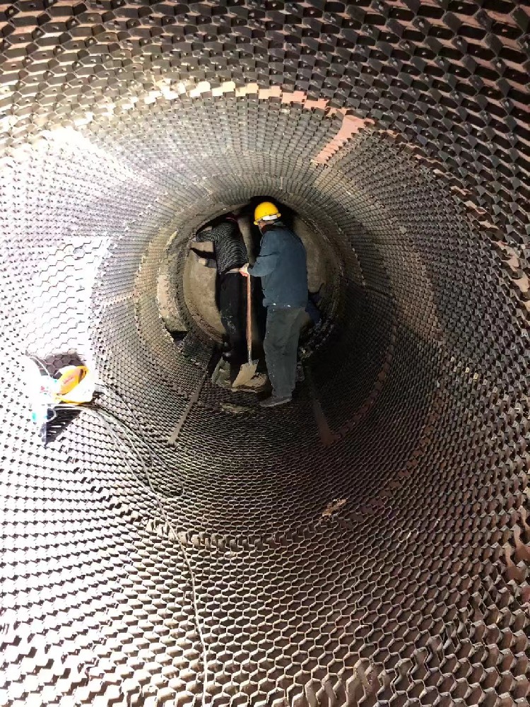 承德建龙特殊钢215烧结机烟气管道保温内衬项目